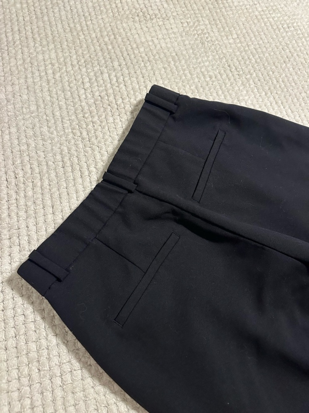 Abercrombie & Fitch Black Wide-Leg Trousers - Picture 5 of 5